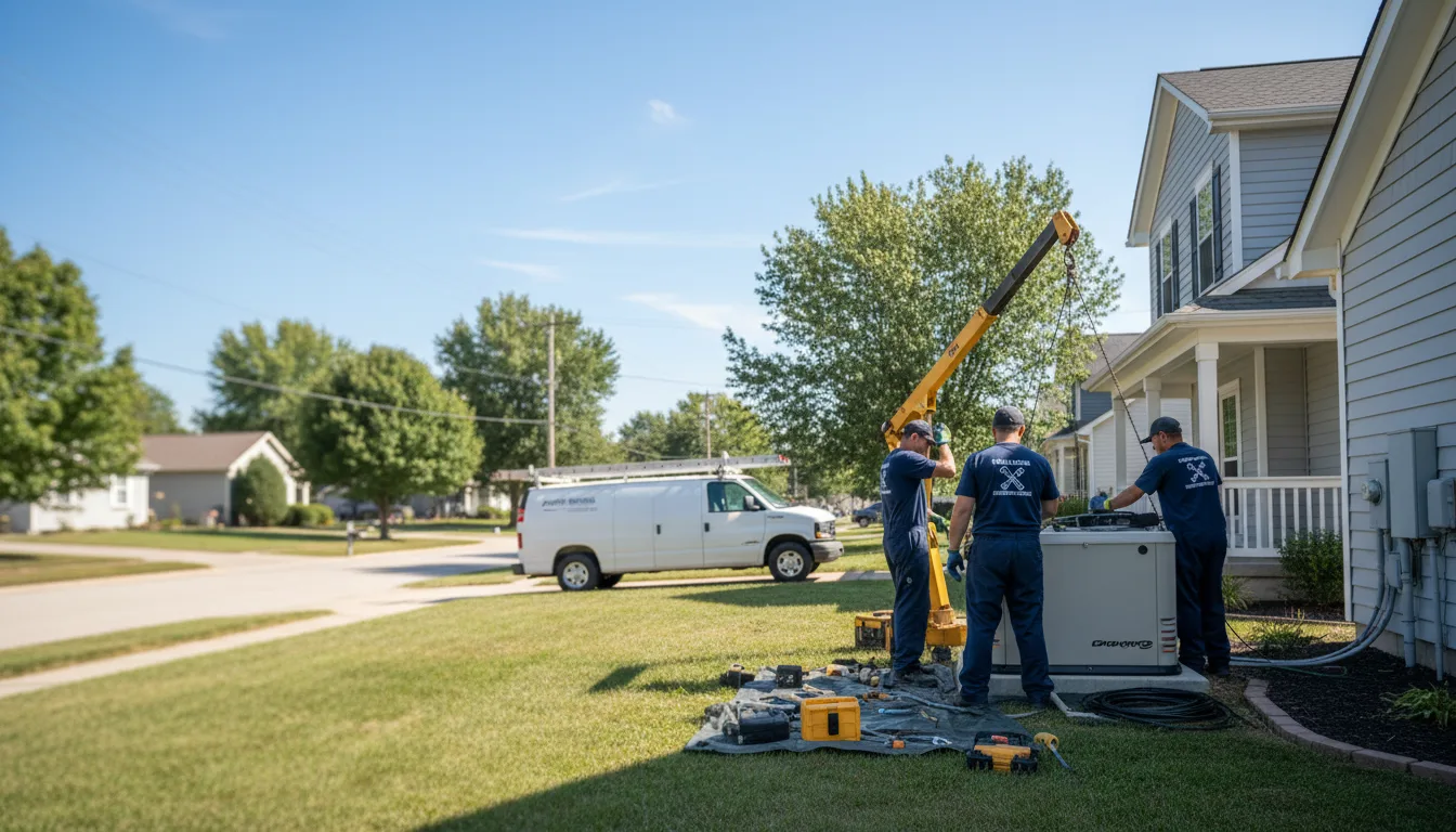 Generator Installation in Woodsfield, OH near me
